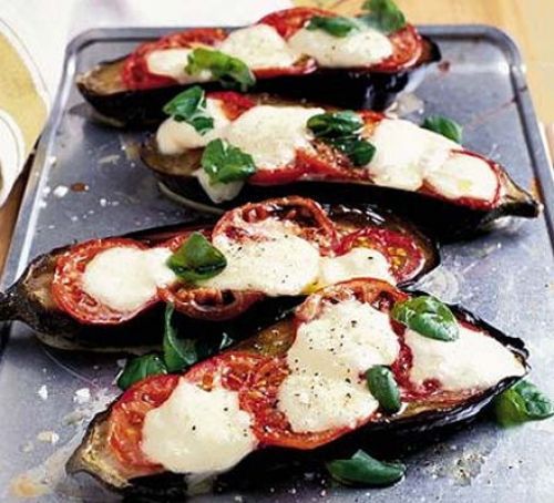 Aubergine melts