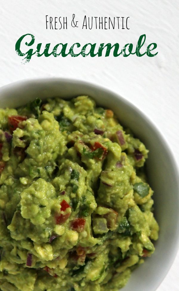 Authentic Guacamole