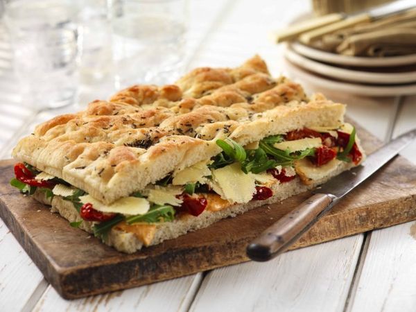 Authentic Italian Focaccia bread