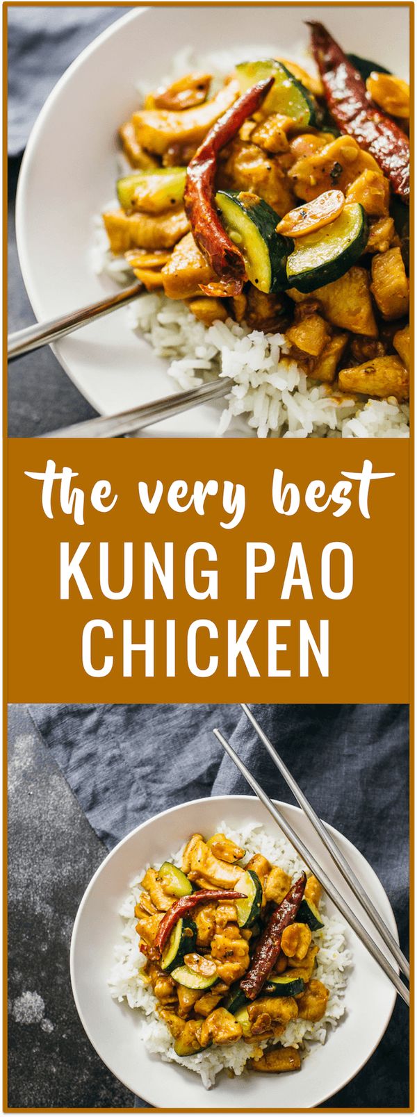 Authentic kung pao chicken