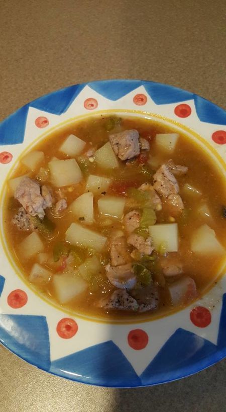 Authentic New Mexico Green Chile Stew