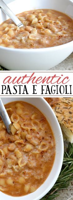 Authentic Pasta e Fagioli