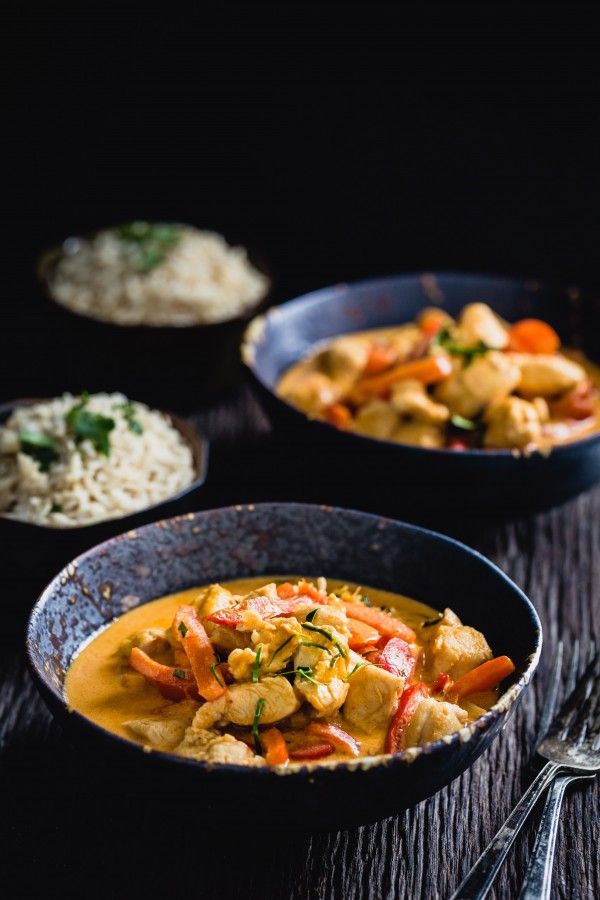 Authentic Thai chicken curry