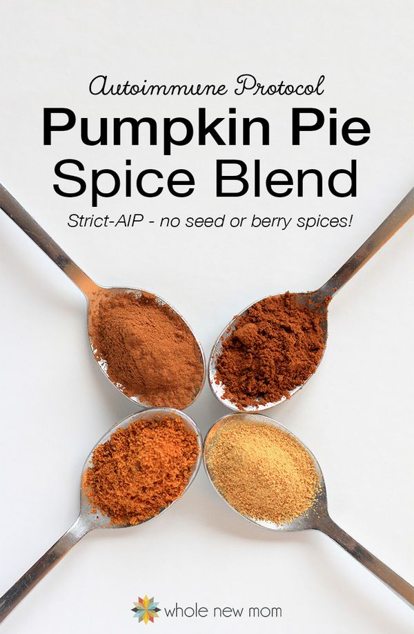 Autoimmune Protocol Pumpkin Pie Spice Blend - No Seed or Berry Spices