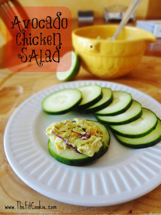 Avocado Chicken Salad – Mayo Free