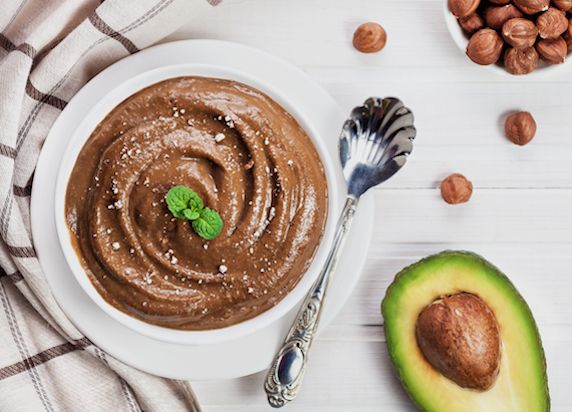 Avocado Chocolate Maca Mousse