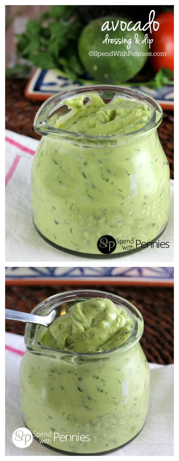 Avocado Dressing and Dip