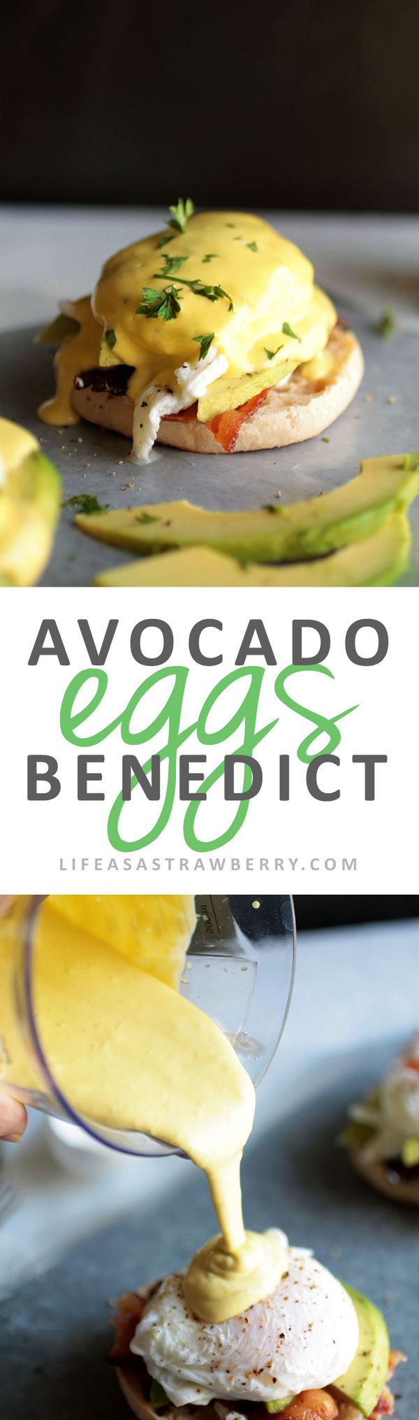 Avocado Eggs Benedict