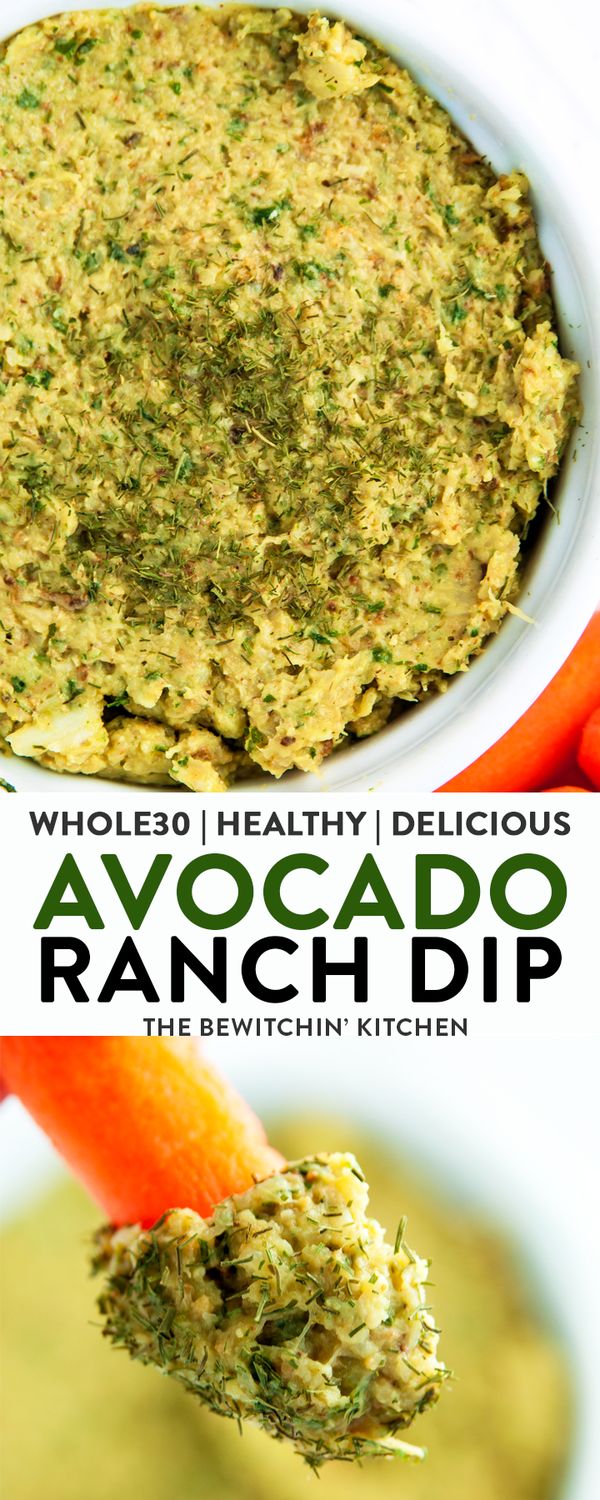 Avocado Ranch Dip