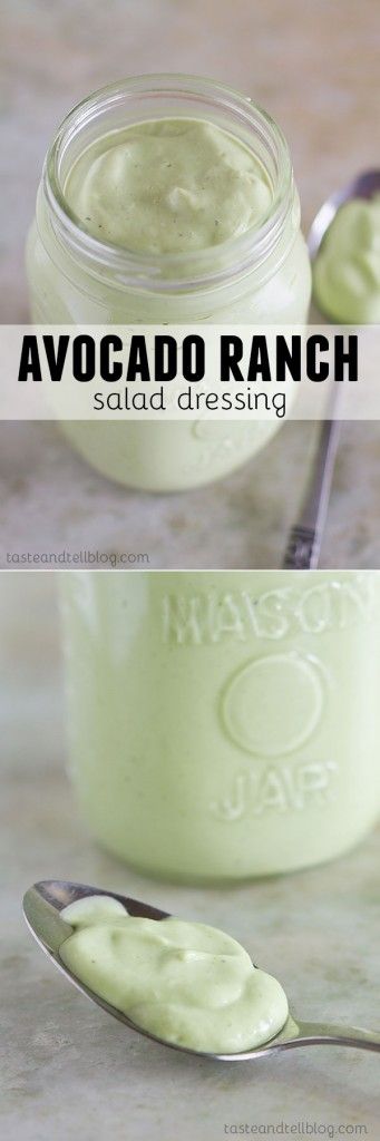 Avocado Salad Dressing