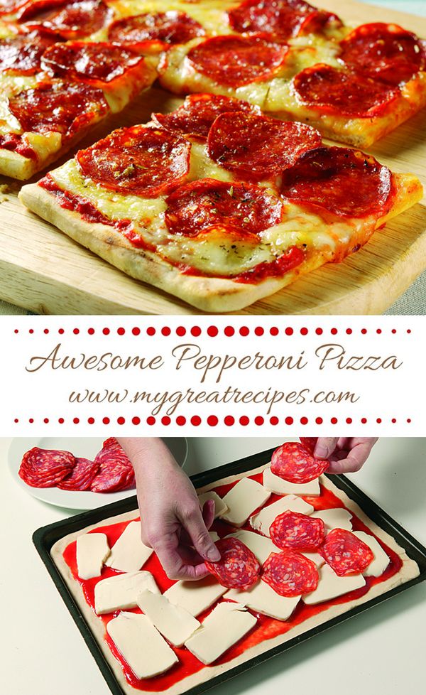 Awesome Pepperoni Pizza