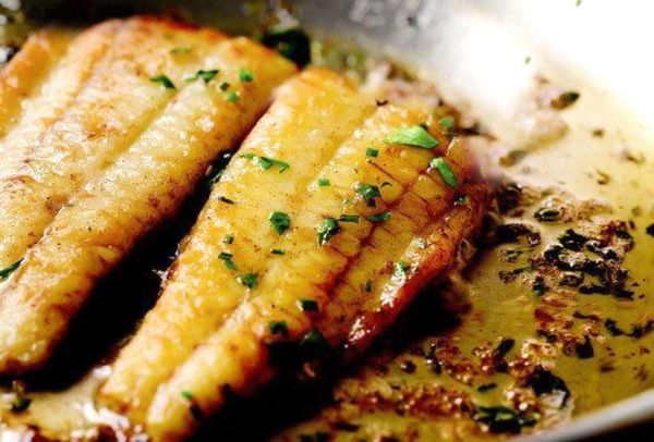 Azorean Flounder with Lemon Butter Sauce