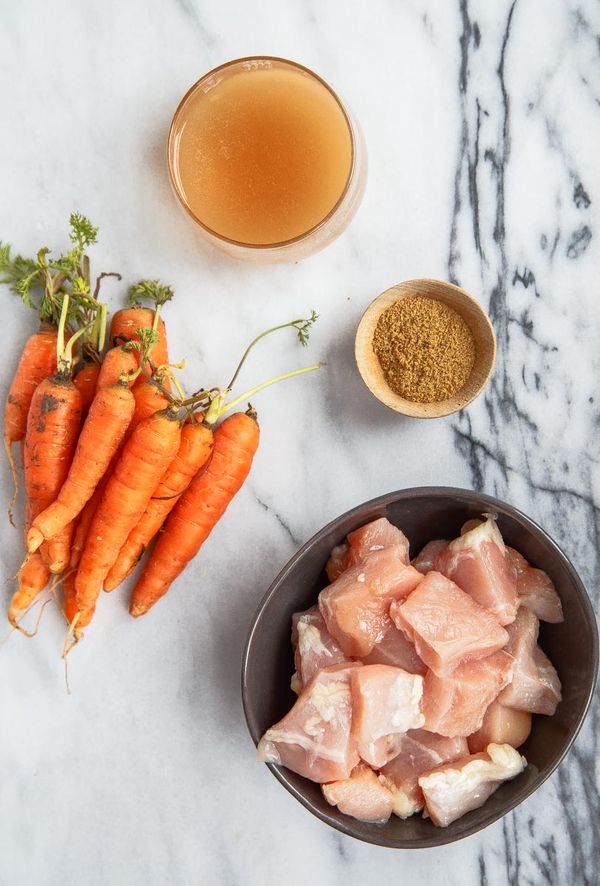 Baby Food: Chicken Carrot Baby Puree