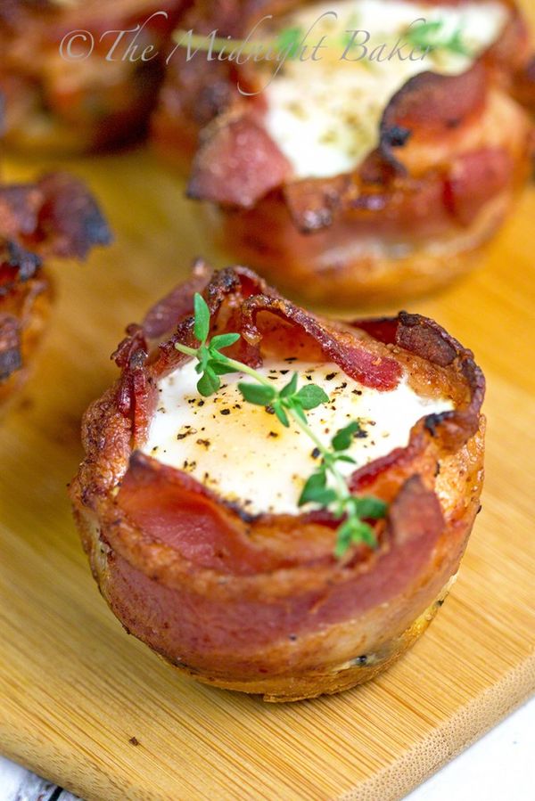 Bacon and Egg Muffins aka Breakfast in a Cup