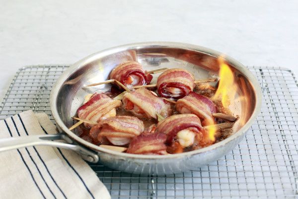 Bacon Bites Flambe