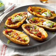 Bacon Cheddar Potato Skins