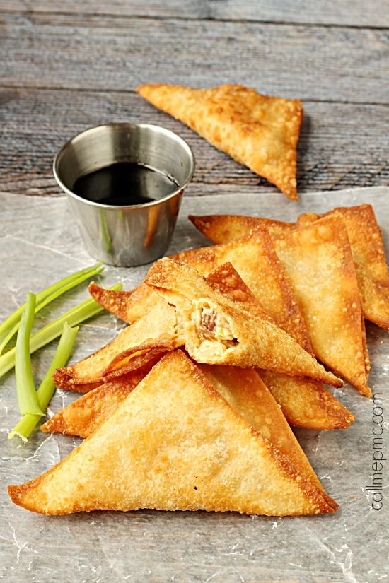 Bacon Cream Cheese Stuffed Wontons