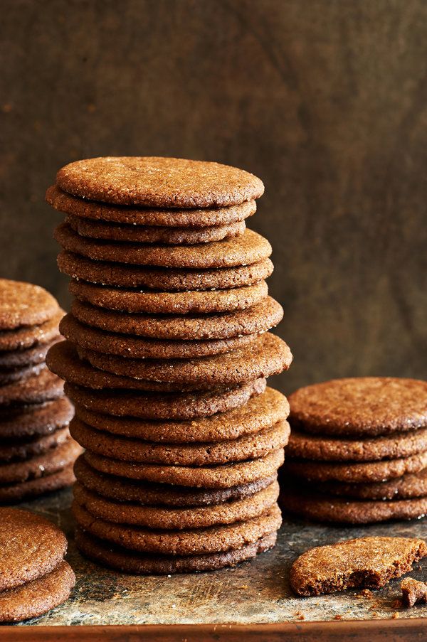 Bacon Fat Gingersnaps