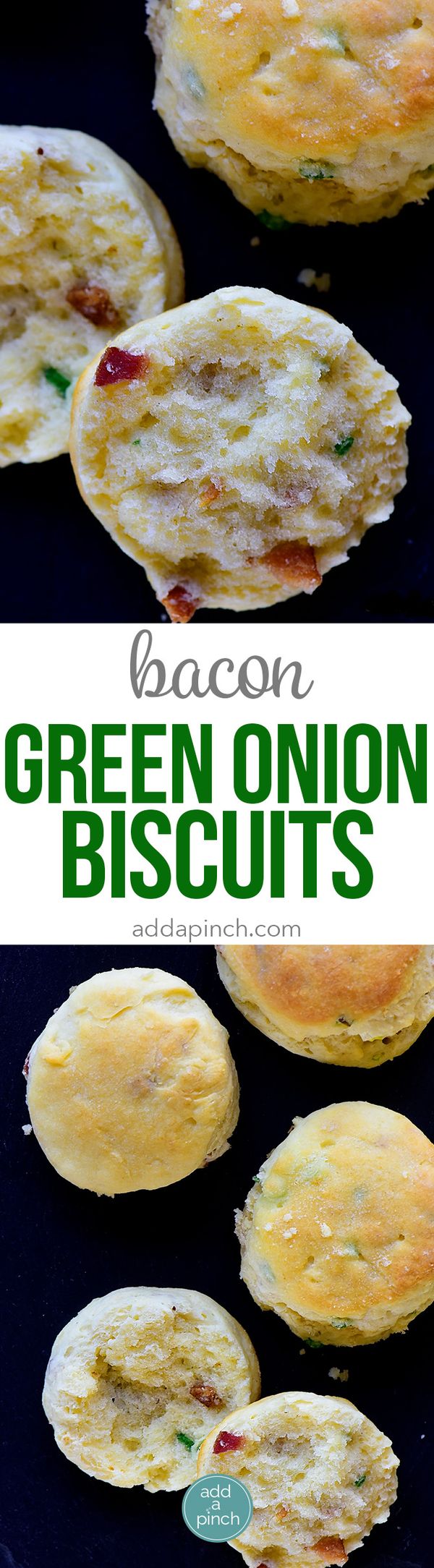 Bacon Green Onion Biscuits