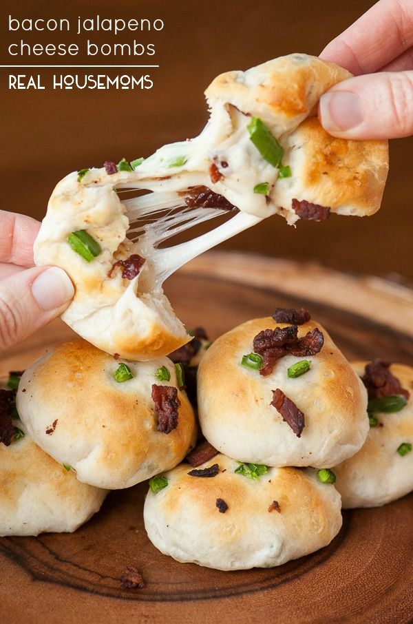 Bacon Jalapeno Cheese Bombs