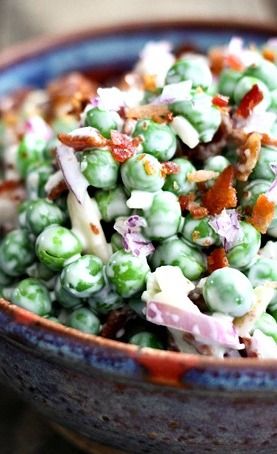 Bacon Pea Salad