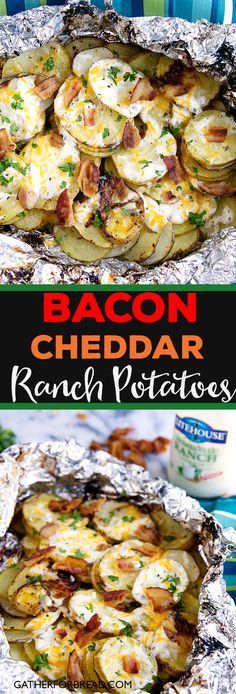 Bacon Ranch Grilled Potatoes