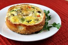 Bagel Quiche