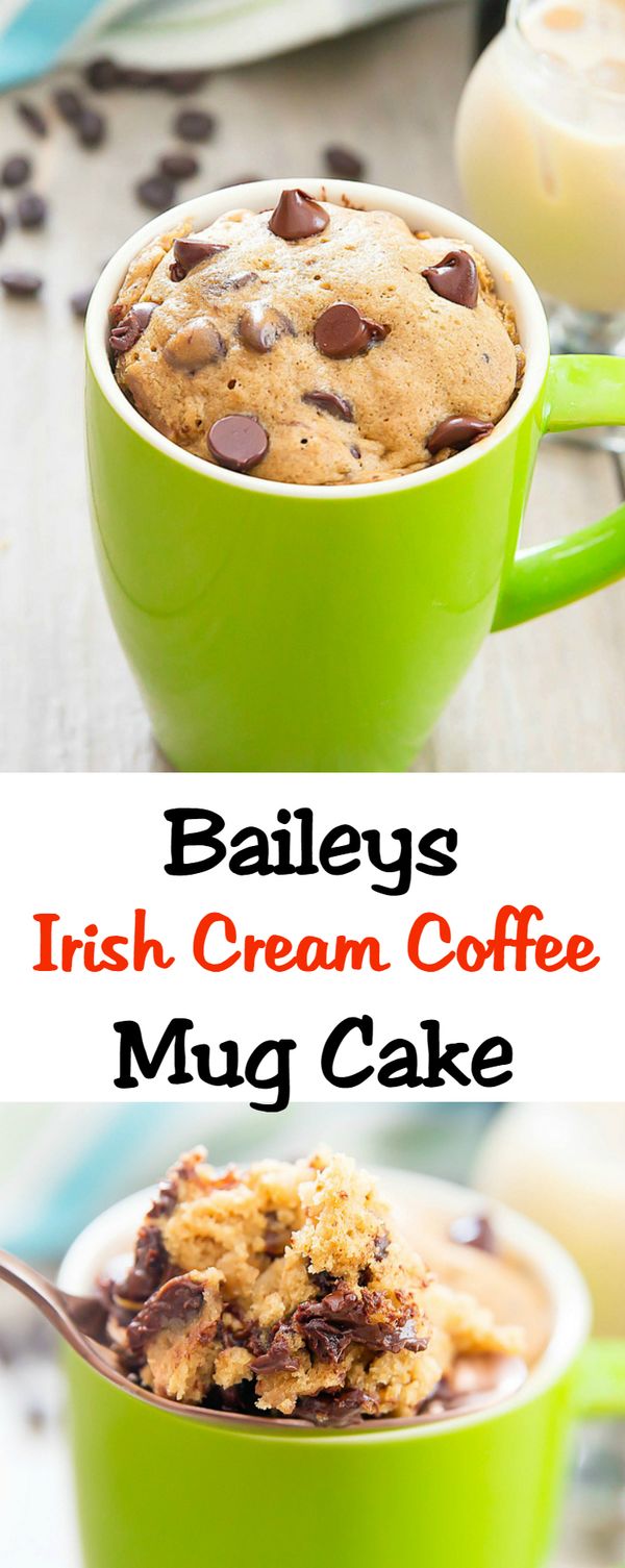 Baileys Coffee Mug Cake