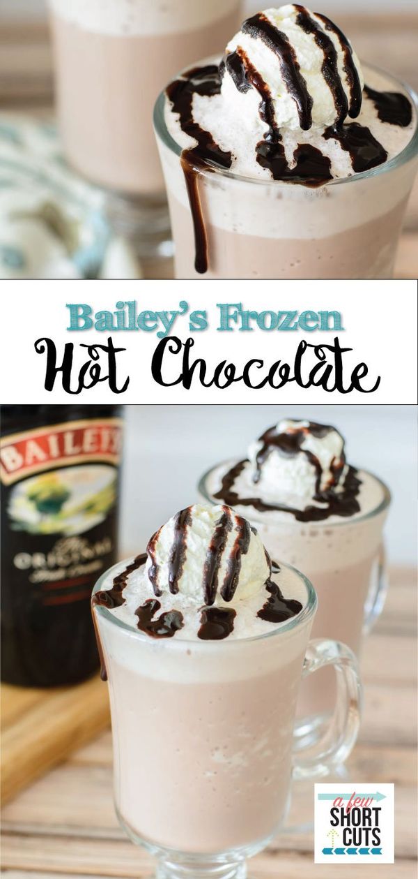 Bailey's Frozen Hot Chocolate