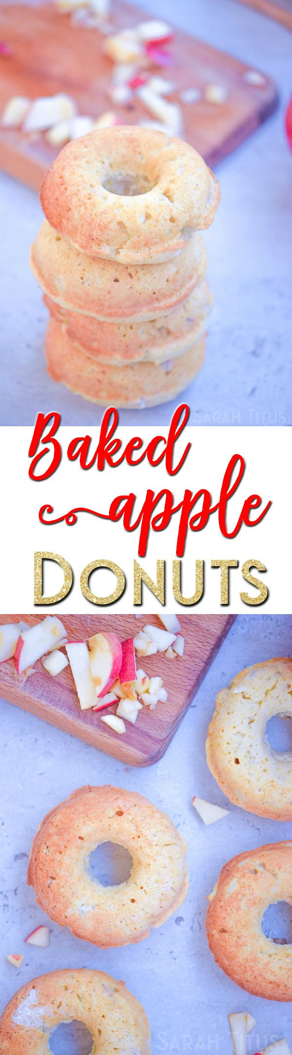 Baked Apple Donuts