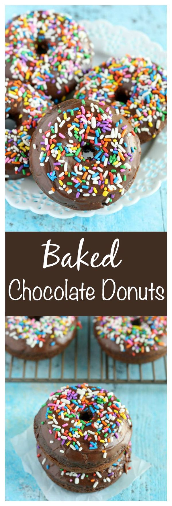 Baked Chocolate Donuts