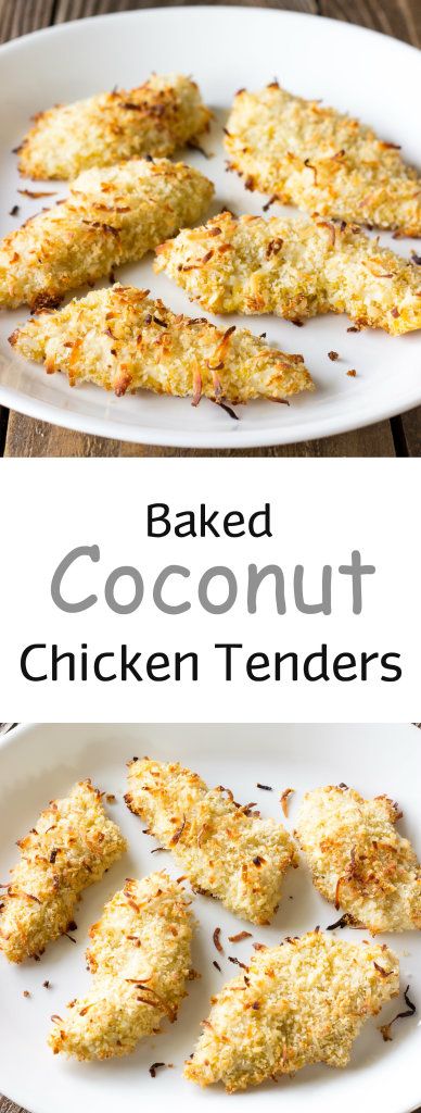 Baked Coconut Chicken Tenders