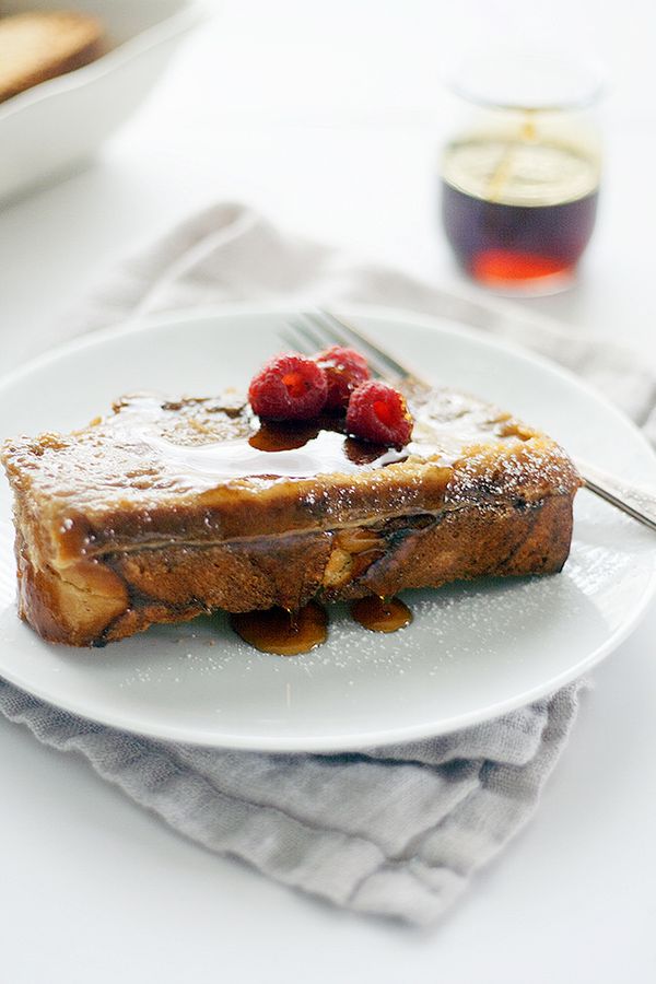 Baked creme brulee french toast