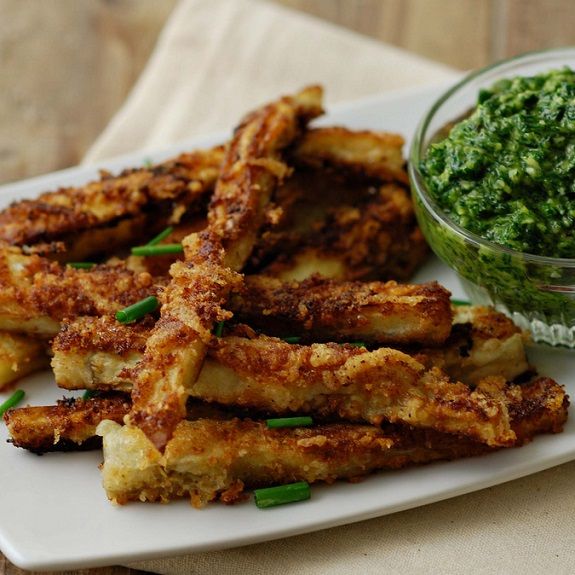 Baked Eggplant Parmesan Sticks