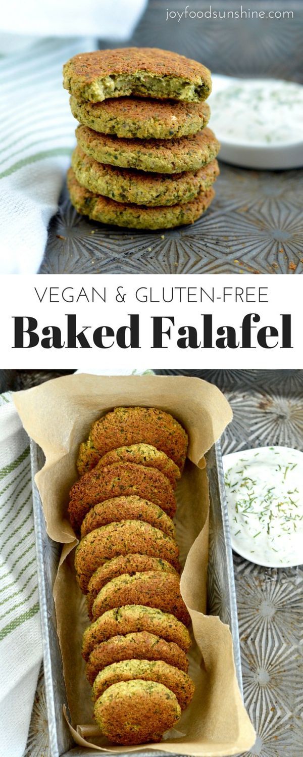 Baked Falafel (Gluten-Free & Vegan