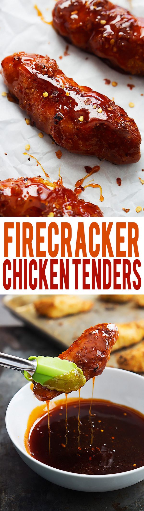 Baked Firecracker Chicken Tenders