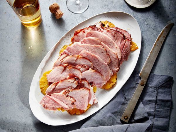 Baked Ham Glazed with Champagne