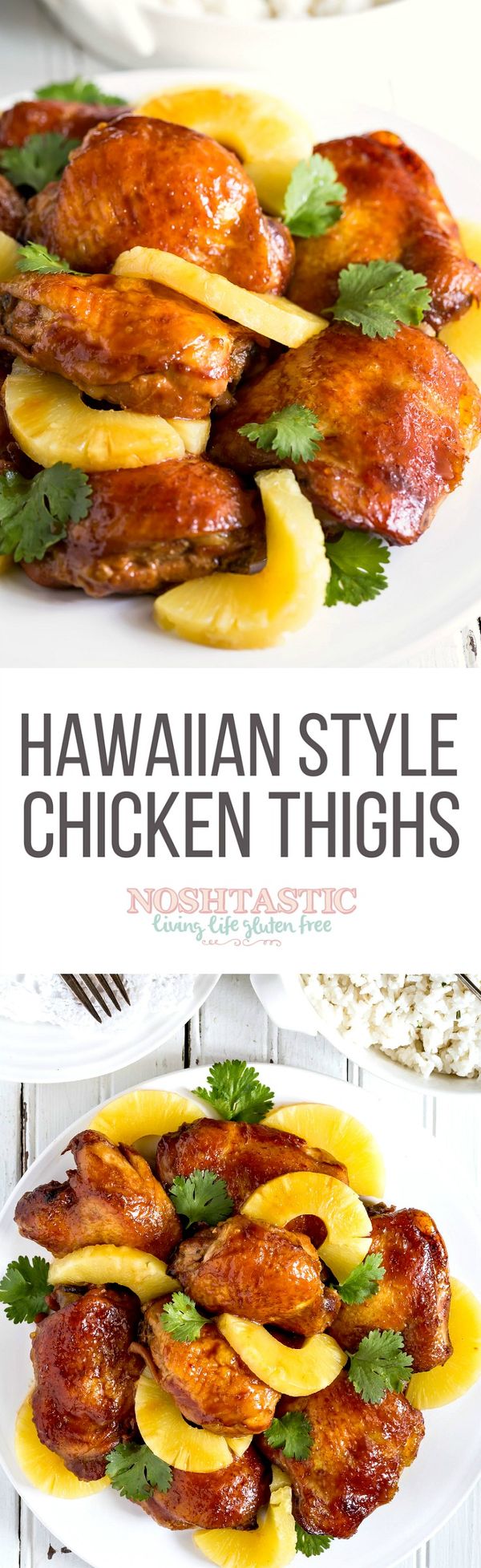 Baked Hawaiian Chicken Thighs