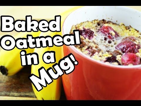 Baked Oatmeal in a Mug