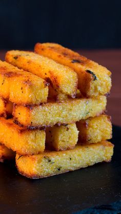 Baked Polenta Fries With Garlic Aioli