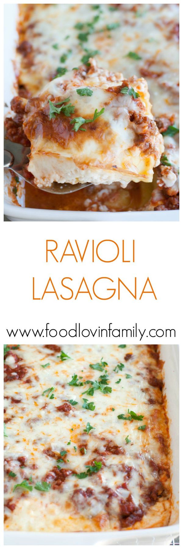 Baked Ravioli Lasagna