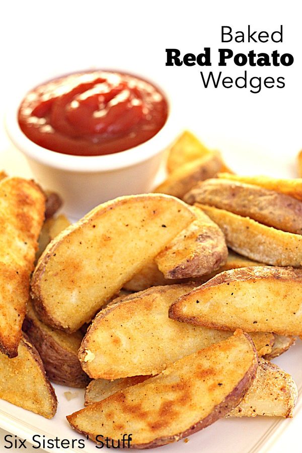 Baked Red Potato Wedges