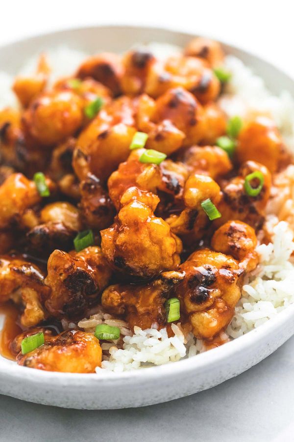 Baked Sweet & Sour Cauliflower