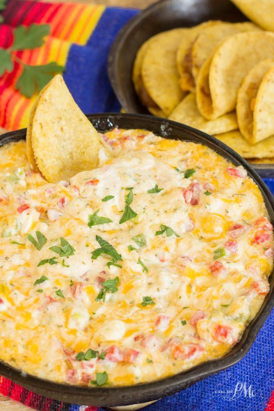 Baked Tex-Mex Pimiento Cheese Dip