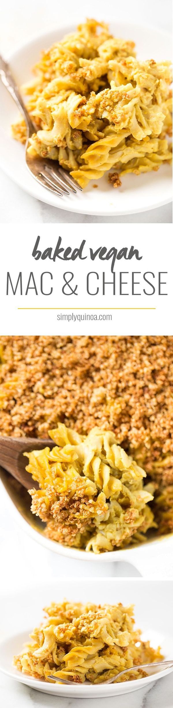 Baked Vegan Mac and Cheese