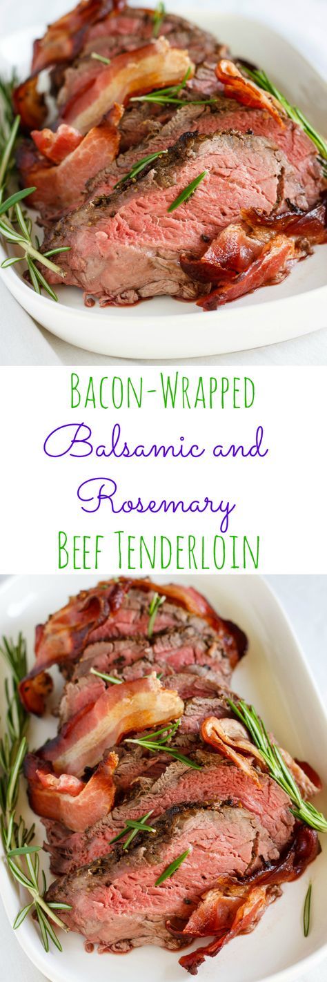 Balsamic and Rosemary Beef Tenderloin