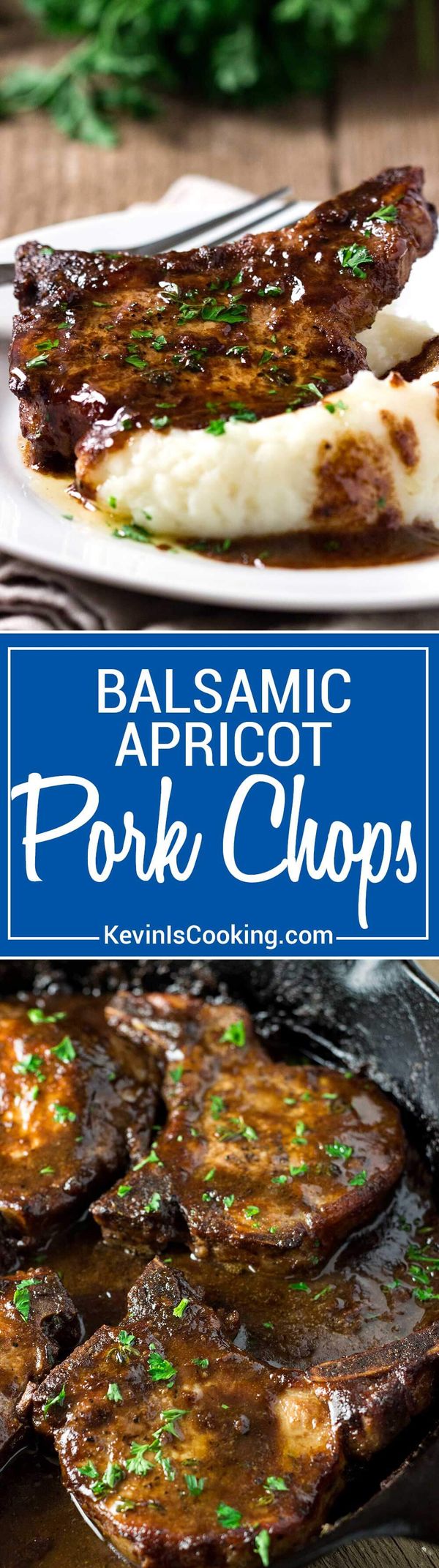 Balsamic Apricot Pork Chops