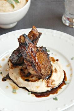 Balsamic Glazed Lamb Chops