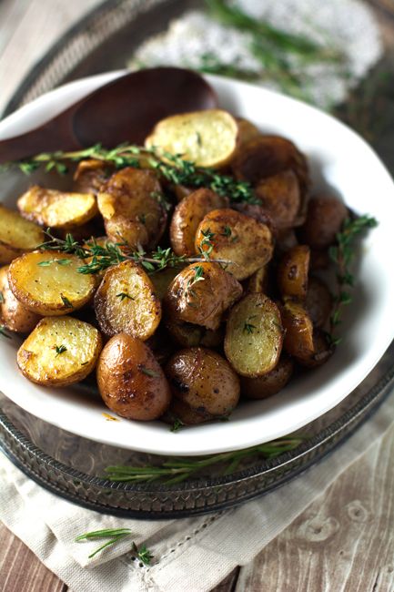 Balsamic Honey Roasted Potatoes