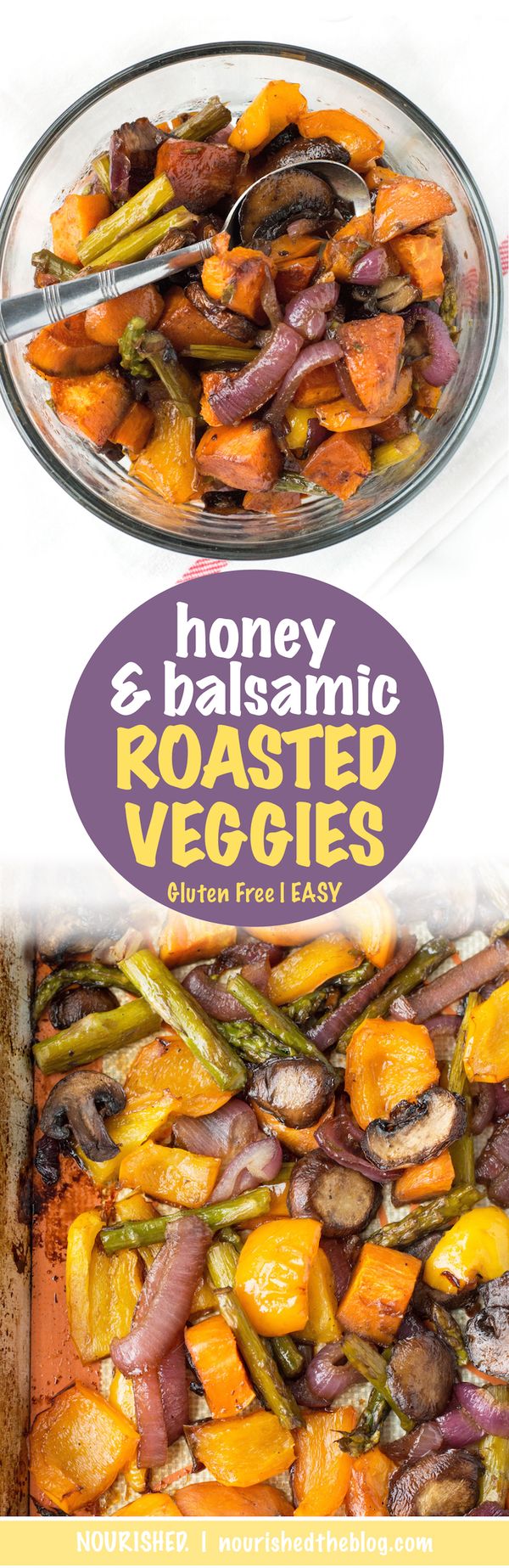 Balsamic Honey Roasted Vegetables